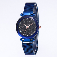 LuxWatch | Women's Elegant Timepiece-Blue-State of Style