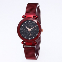 LuxWatch | Women's Elegant Timepiece-Red-State of Style