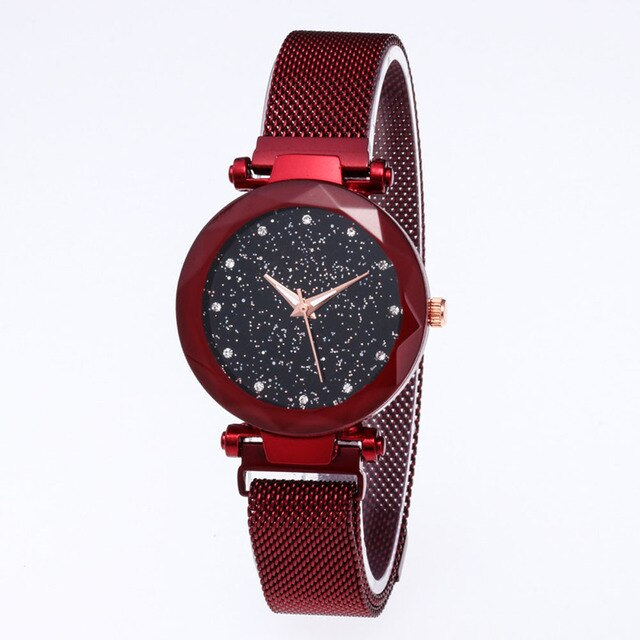 LuxWatch | Women's Elegant Timepiece-Red-State of Style