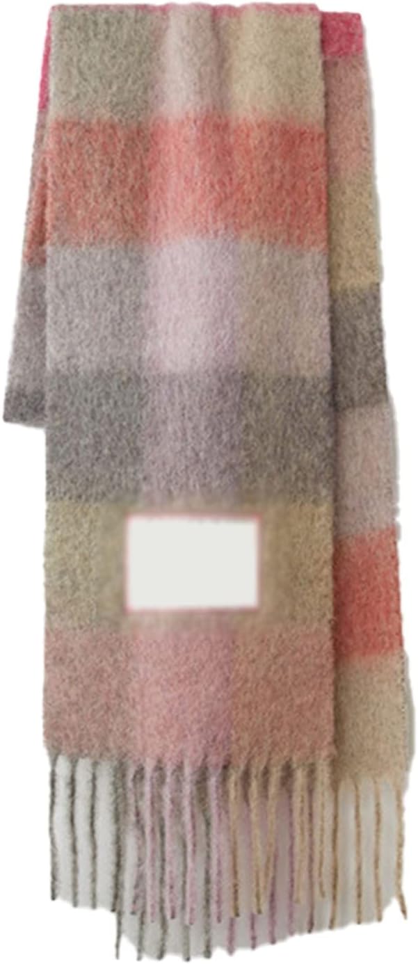 Lynn Checked Scarf | Warm & Stylish-Beige-State of Style