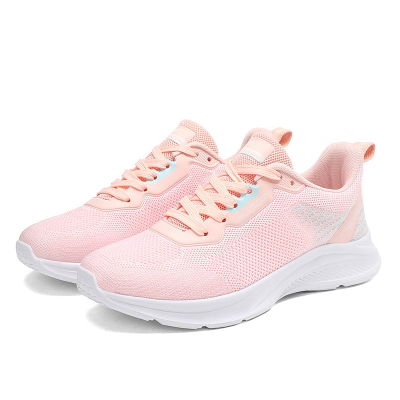 MaartjesSneaks | Women's Supportive Orthopaedic Sneakers-Pink-4.5-State of Style