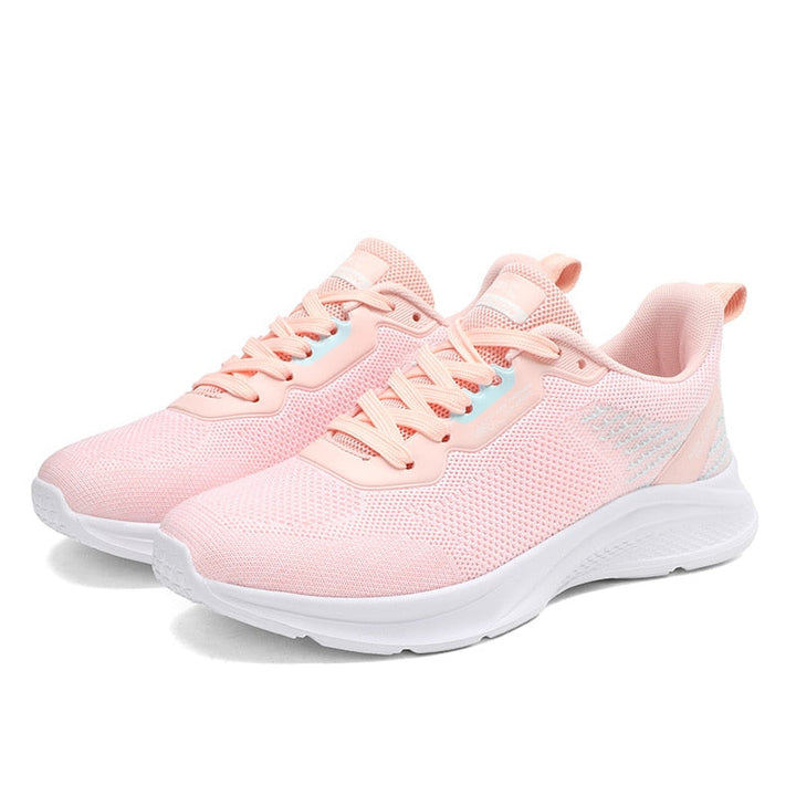 MaartjesSneaks | Women's Supportive Orthopaedic Sneakers-Pink-4.5-State of Style