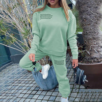 MaddiesSuit | Women's Sporty & Comfortable Tracksuit-Green-S-State of Style
