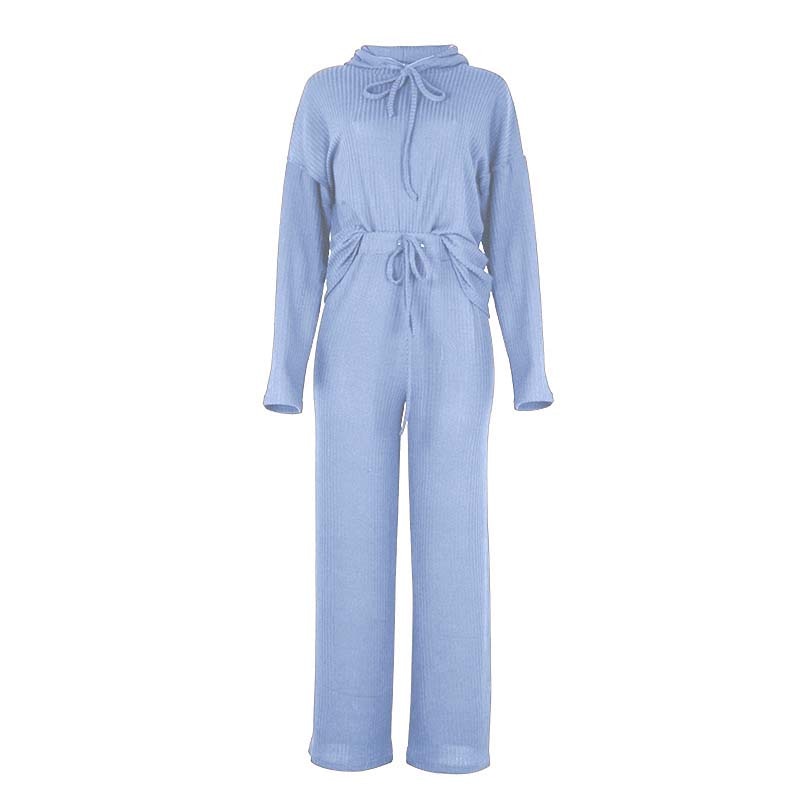 MadeliefsPakje | Women's Cosy Lounge Set-Blue-S-State of Style