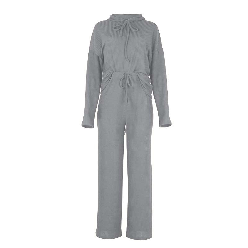 MadeliefsPakje | Women's Cosy Lounge Set-Grey-S-State of Style