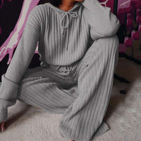 MadeliefsPakje | Women's Cosy Lounge Set-Mocha-S-State of Style