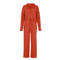 MadeliefsPakje | Women's Cosy Lounge Set-Orange-S-State of Style