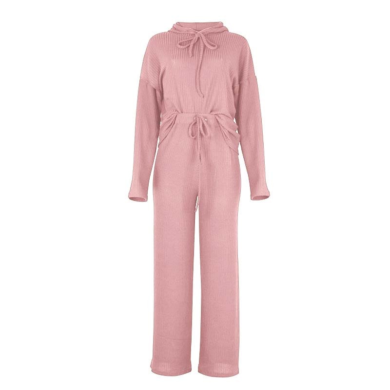 MadeliefsPakje | Women's Cosy Lounge Set-Pink-S-State of Style
