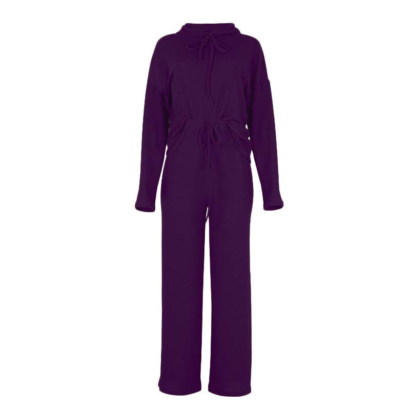 MadeliefsPakje | Women's Cosy Lounge Set-Purple-S-State of Style