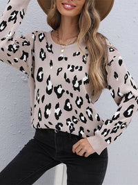 MadeliensShirt | Women's Cosy Long-Sleeve Sweater-Khaki-S-State of Style