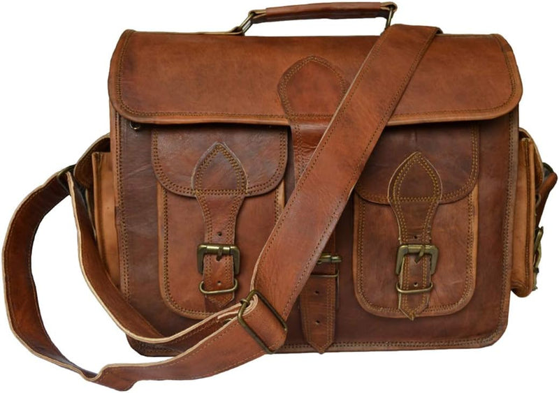 Genuine Leather Camera Messenger Bag – Armand