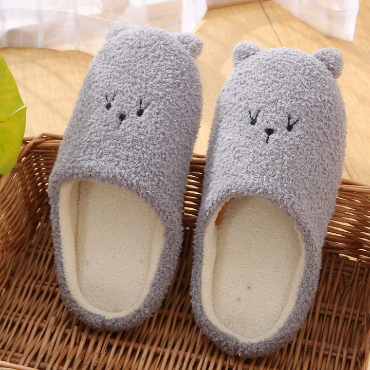 Maggie Slippers | Fluffy and Comfortable-Grey 2-5.0 - 6.0-State of Style