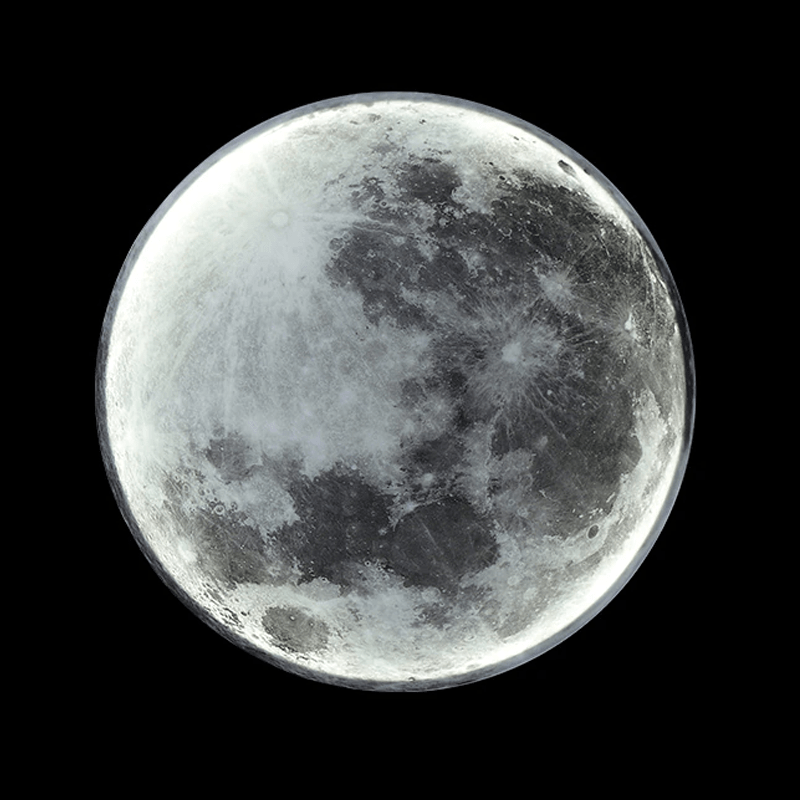 Magical Atmosphere Moon Lamp - LunaGlow-24cm-State of Style