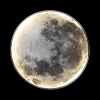 Magical Atmosphere Moon Lamp - LunaGlow-24cm-State of Style