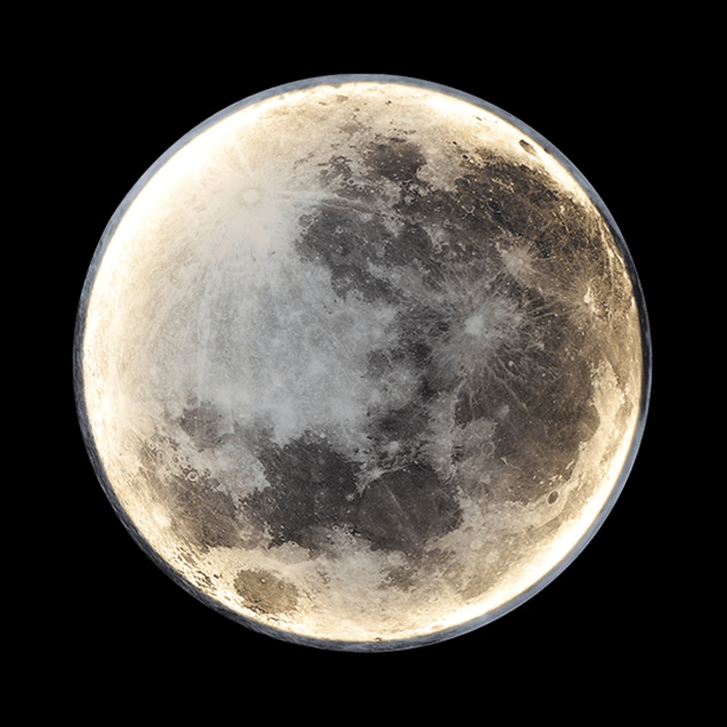 Magical Atmosphere Moon Lamp - LunaGlow-24cm-State of Style