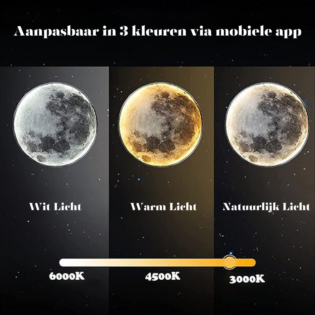 Magical Atmosphere Moon Lamp - LunaGlow-24cm-State of Style