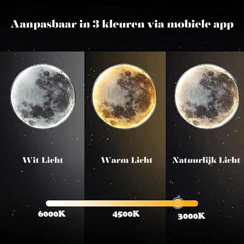 Magical Atmosphere Moon Lamp - LunaGlow-24cm-State of Style