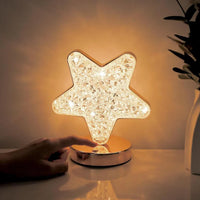 Magical Crystal Table Lamp with Dimming Function - Celestia-Star-State of Style