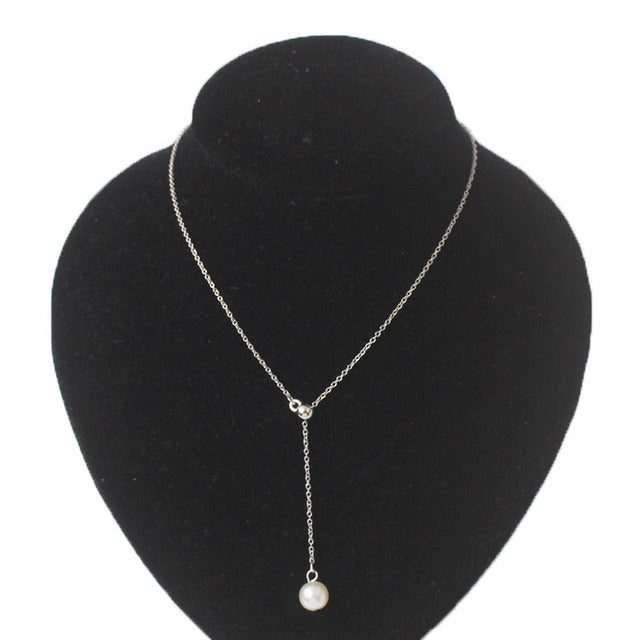 Magical Fairy Necklace | Women's Pendant Necklace-Classic Pearl Gold-State of Style
