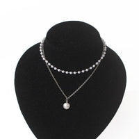 Magical Fairy Necklace | Women's Pendant Necklace-Classic Pearl Silver-State of Style