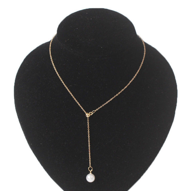 Magical Fairy Necklace | Women's Pendant Necklace-Elegant Pearl-State of Style
