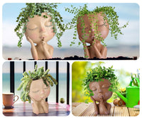 Magical Goddesses Plant Pot - MythicBloom-Light Brown-State of Style
