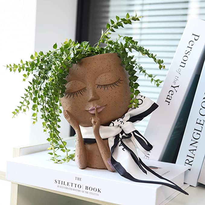 Magical Goddesses Plant Pot - MythicBloom-Light Brown-State of Style