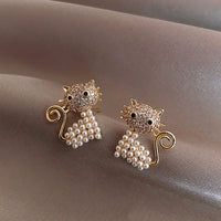 Magical Unicorn Earrings | Sparkling Crystal Jewellery-Kitten-State of Style