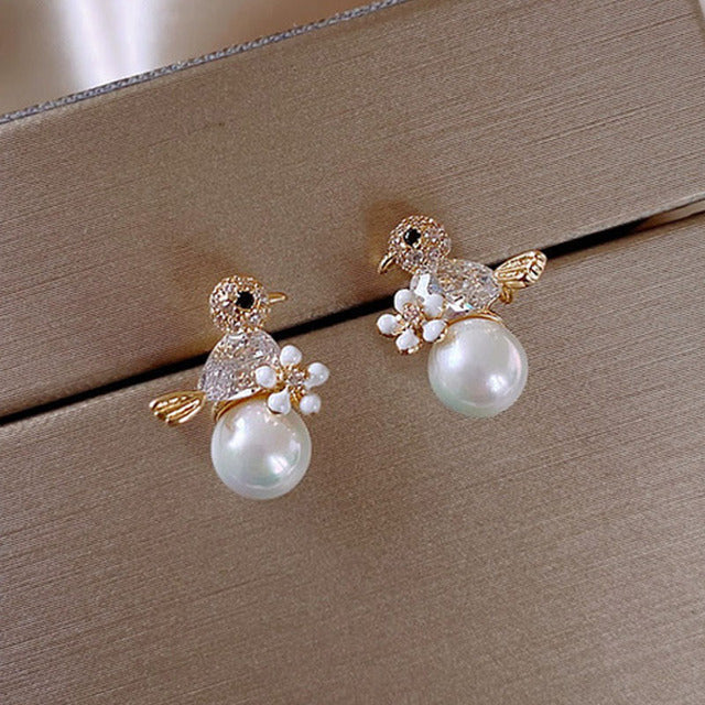 Magical Unicorn Earrings | Sparkling Crystal Jewellery-Little Bird-State of Style