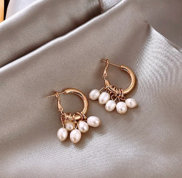 Magical Unicorn Earrings | Sparkling Crystal Jewellery-Pearl-State of Style