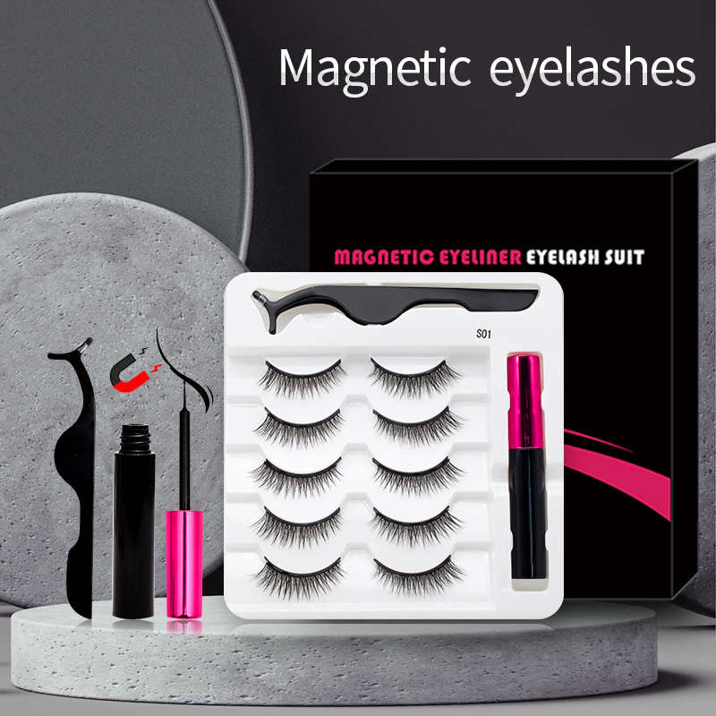 MagicLashes | Reusable Magnetic Eyelashes-3 Pair 01-State of Style