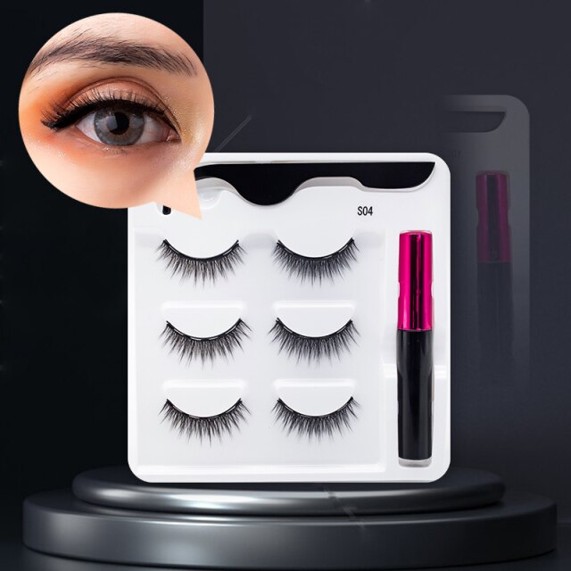 MagicLashes | Reusable Magnetic Eyelashes-3 Pair 03-State of Style