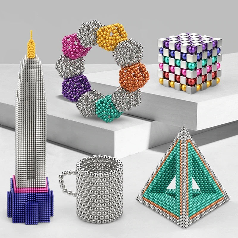 Magnetic Balls Building Set - MagnaBalls Creative Kit-1 Set - 216 magnetic balls-State of Style