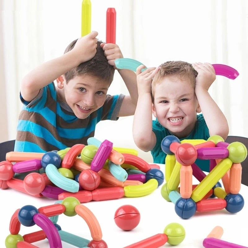 Magnetic Building Blocks - MagnaMaster-144 pieces-State of Style