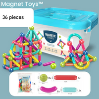 Magnetic Building Blocks - MagnaMaster-36 pieces-State of Style