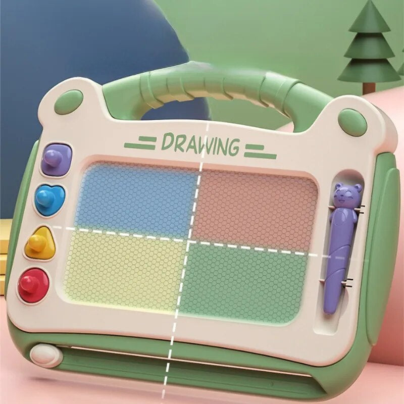 Magnetic Drawing Board - DoodleMagix-Blue-State of Style