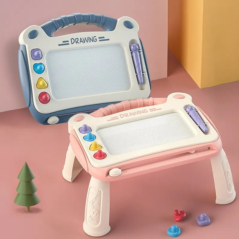 Magnetic Drawing Board - DoodleMagix-Blue-State of Style