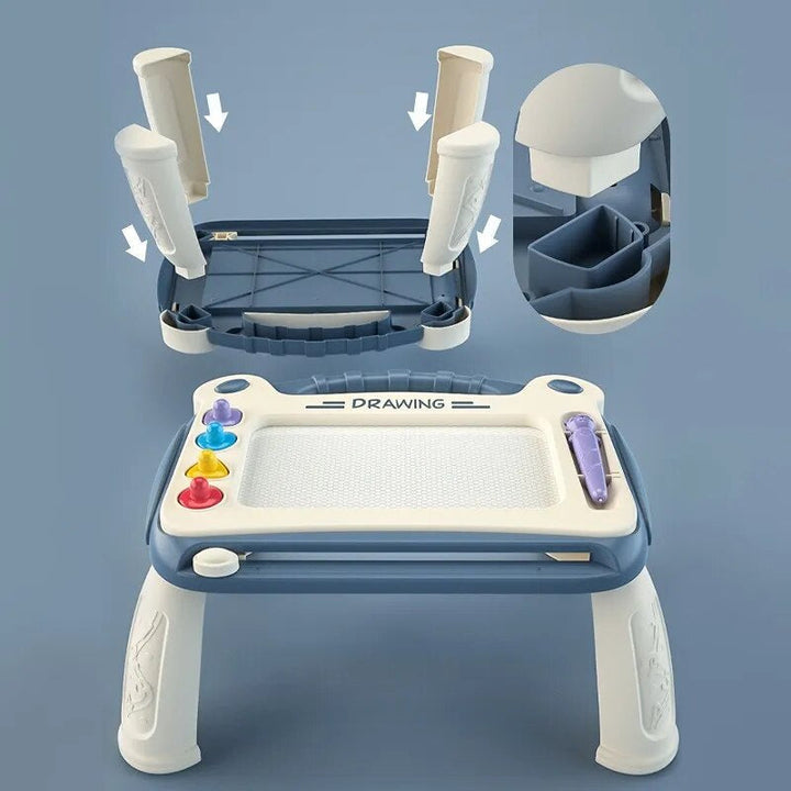 Magnetic Drawing Board - DoodleMagix-Blue-State of Style