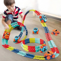 Magnetic Highway – Zoomigo-46 pieces + 2 cars-State of Style