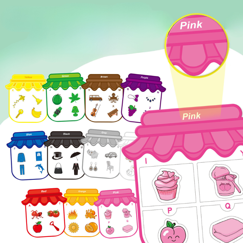 Magnetic Learning Stickers - ColourClub-State of Style