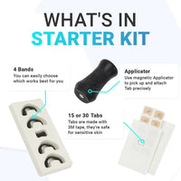 Magnetic Nose Strips for Free Breathing – AirFlow Pro-Black-State of Style