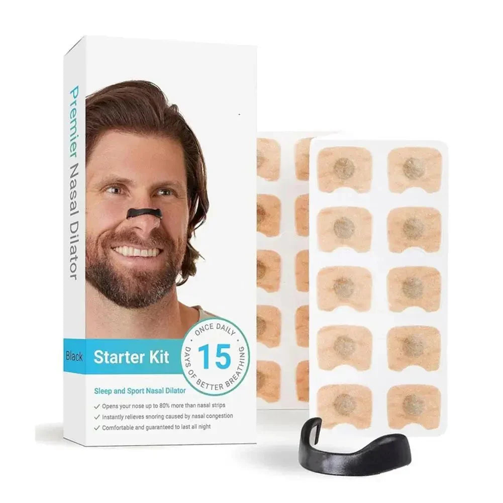 Magnetic Nose Strips for Free Breathing – AirFlow Pro-Black-State of Style