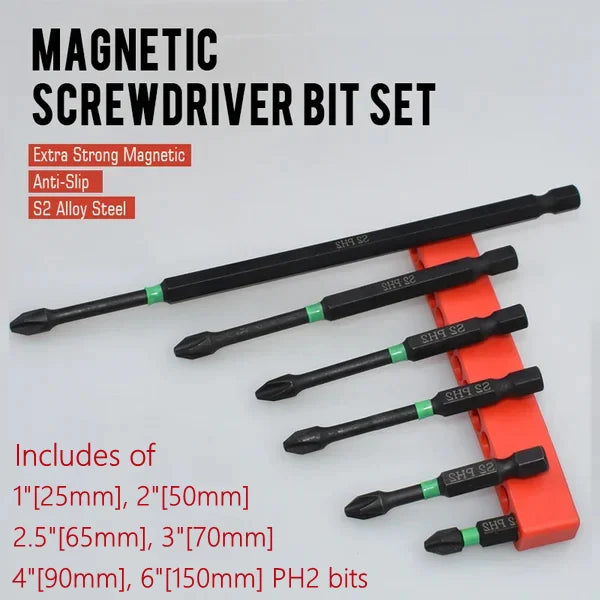Magnetic Screwdriver Bit Set - MagniDrive-State of Style