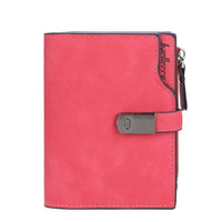 Magnetic Snap Short Wallet-Red-State of Style