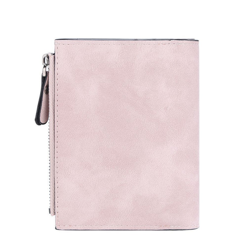 Magnetic Snap Short Wallet-Red-State of Style