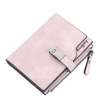 Magnetic Snap Short Wallet-Red-State of Style