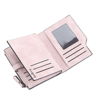 Magnetic Snap Short Wallet-Red-State of Style