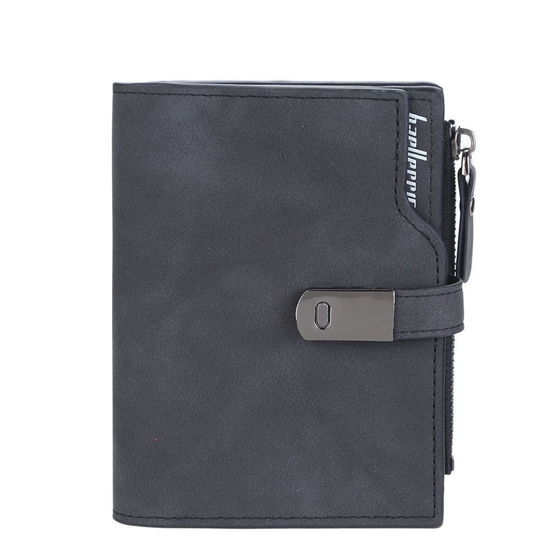 Magnetic Snap Short Wallet-Red-State of Style