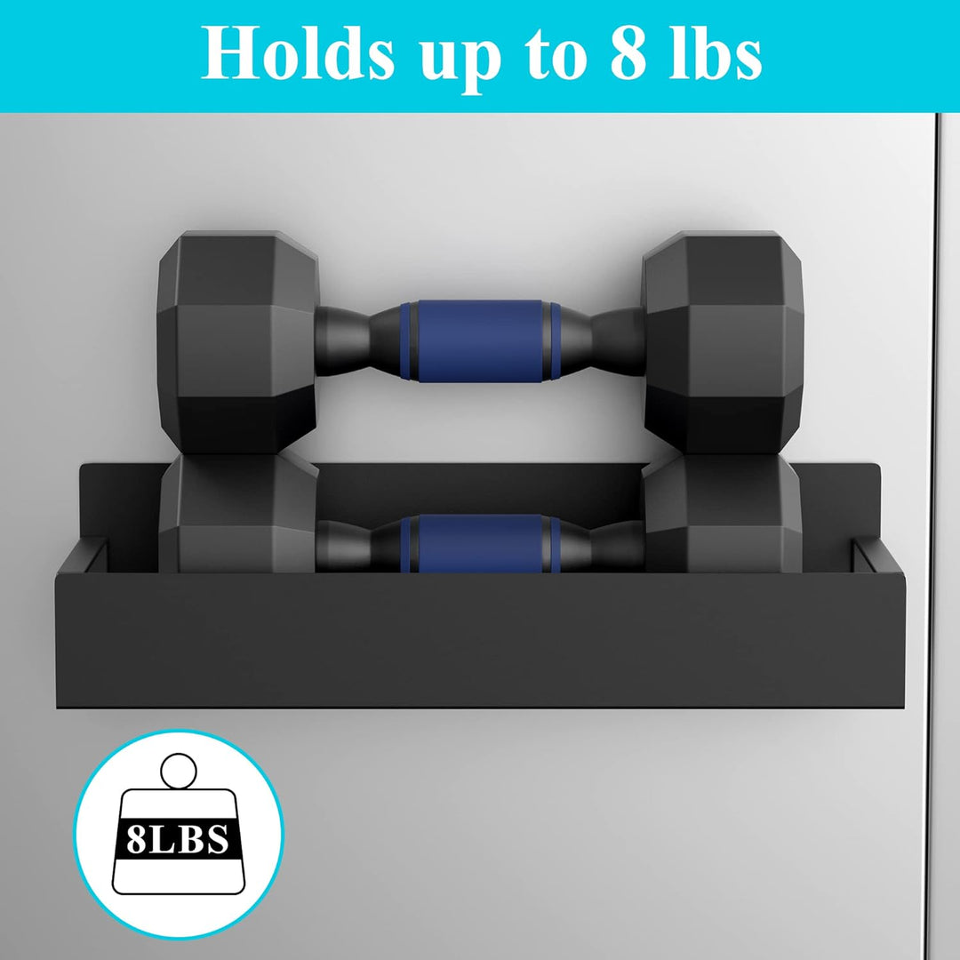 Magnetic Spice Rack Set of 4 – SpiceGrip-Black-State of Style