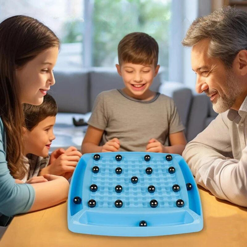 Magnetic strategy board game – GridMind-State of Style